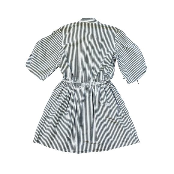 Loft Striped Poplin Tie Sleeve Mini Pocket Dress NWT - 6 - Picture 6 of 6